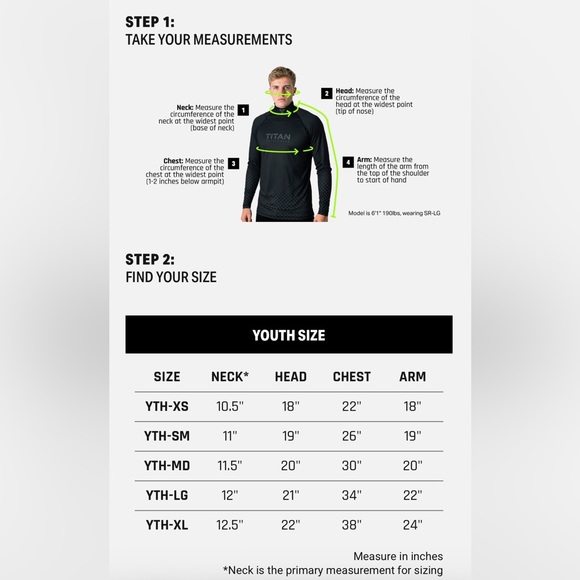 Titan Battlegear Cut Resistant Baselayer Neck Guard Hockey Shirt Youth XS 4/5 - Picture 6 of 14